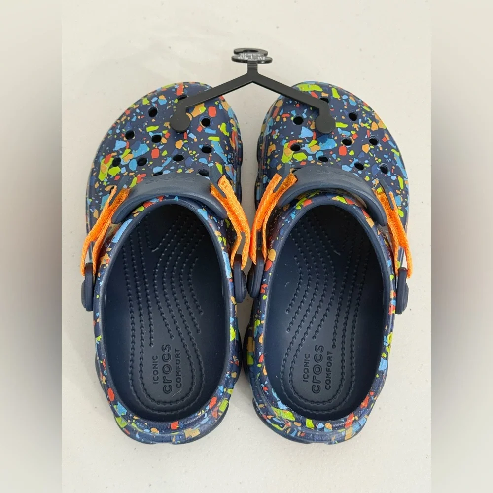 CROCS Childrens Classic All-Terrain Terrazzo Shoes C13